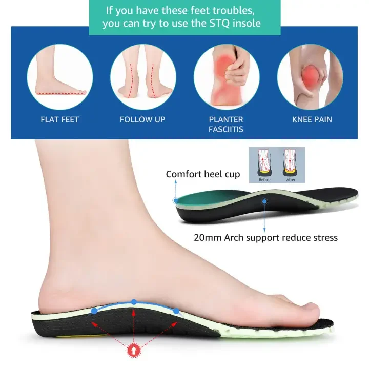 Men's Arch Support Loafers Waterproof Breathable Lightweight Non-Slip Walking Shoes
