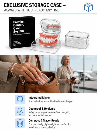 Premium Comfort-Fit Denture Set – Natural-Looking Smile, Easy At-Home Fit