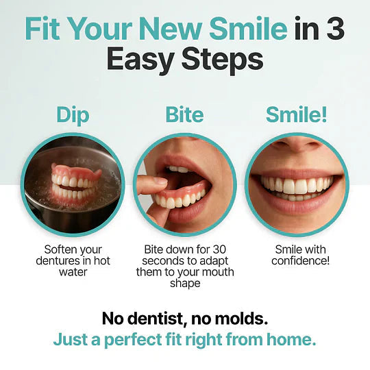 Custom-Fit Dentures — Designed for Comfort and a Natural-Looking Smile