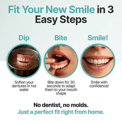 Custom-Fit Dentures — Designed for Comfort and a Natural-Looking Smile