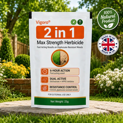 🔥Vigoro® Advanced 2-in-1 Pro+ Herbicide | Upgraded Formula for 6-Hour Rapid Kill, Root Eradication & Destroys Glyphosate-Resistant Weeds